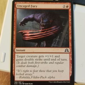 Uncaged fury magic card